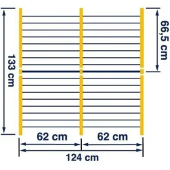 NA Leifheit séchoir à linge 9.6 m à 18.9 m - 42203122 Clearance
