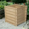 Le Livet Jardinage Écologique | - Composteur adèle 120 l châtaignier