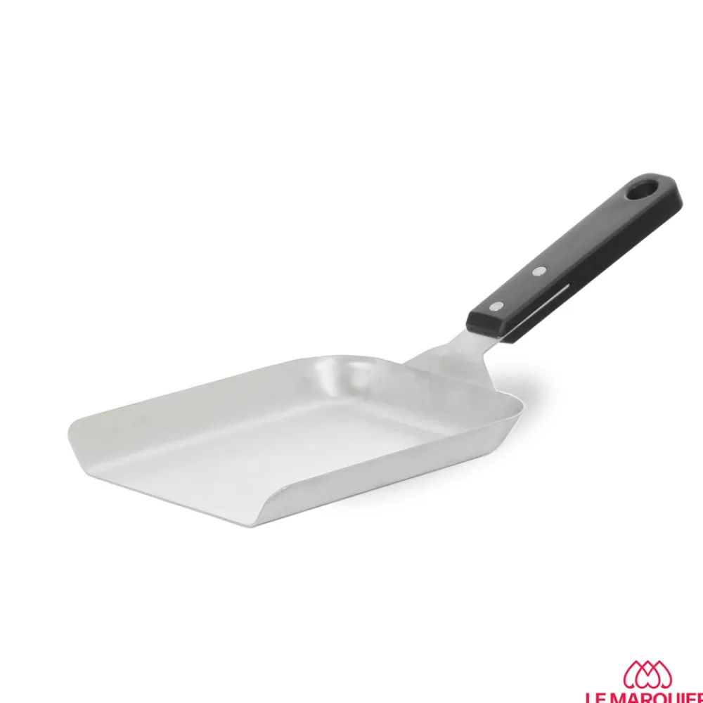 Le Marquier - Maxi spatule avec rebords en inox - 31x15x9 cm Hot