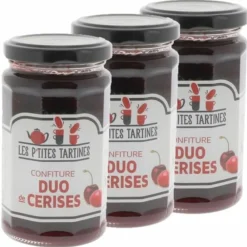 Les P'tites Tartines - Confiture de duo de cerises -