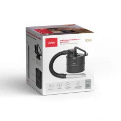 Livoo - Aspirateur à cendres doh139 600w, cheminée, poêle à bois ou barbecue,cuve en métal 4l, noir Sale