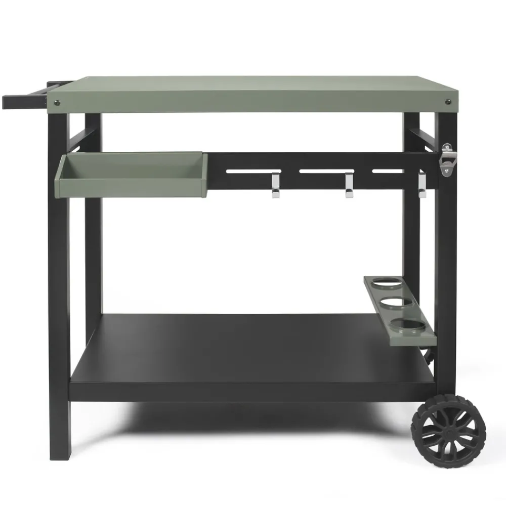 NA Livoo desserte kaki 100.5x63x81cm - gs167v Outlet