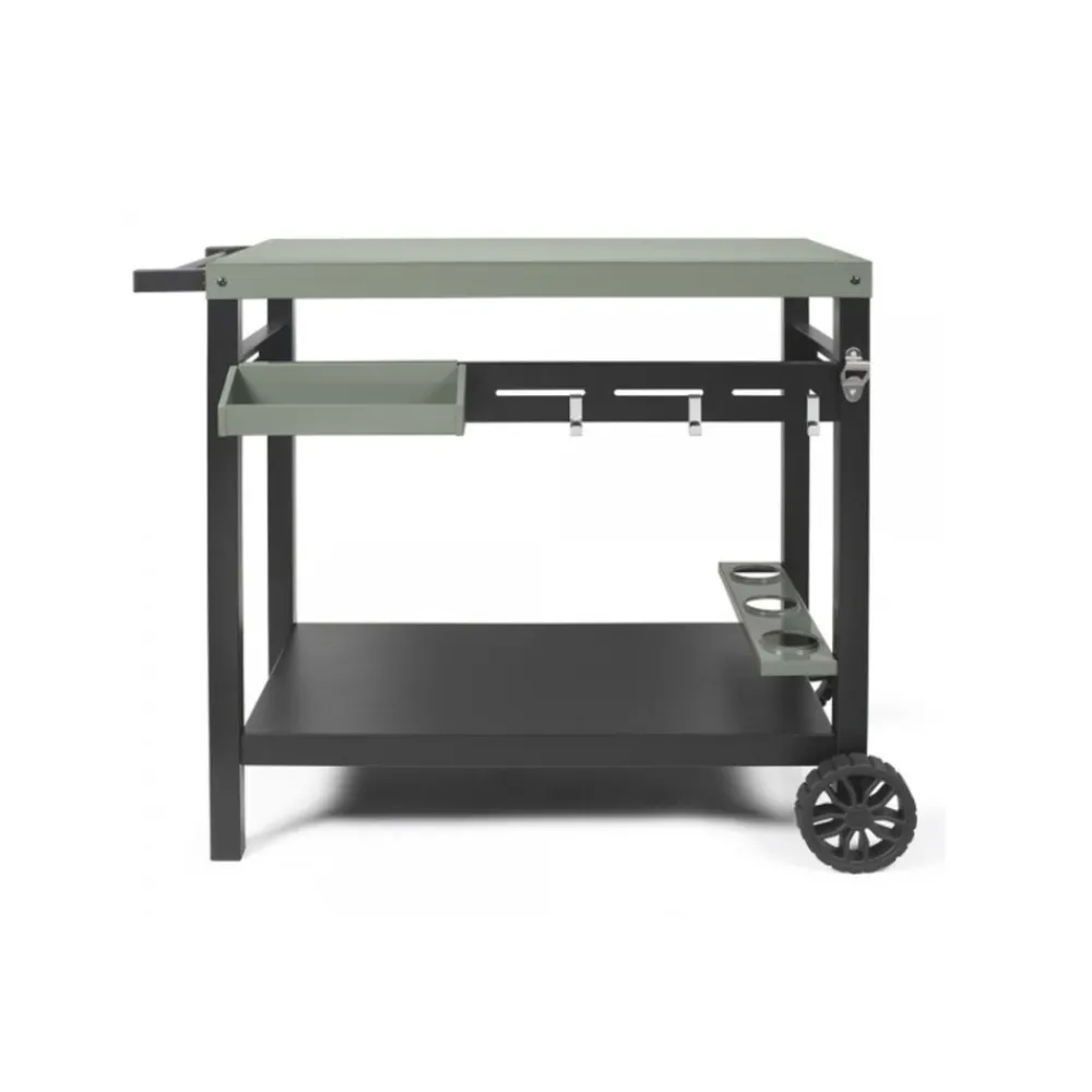 NA Livoo desserte kaki 100.5x63x81cm - gs167v Outlet