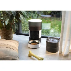 Livoo - distributeur de croquettes automatique 5w blanc - pet100 Discount