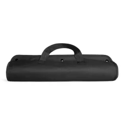 Livoo Barbecues Et Planchas | - Set de 4 accessoires pour barbecue - fourchette, pince, spatule, couteau + pochette - acier inox, finition bois gs75