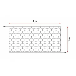 Lotti Eclairage D’Extérieur | - Filet lumineux 2x1m 120 led blanc chaud prolongeable 31v câble blanc ip44 smart connect