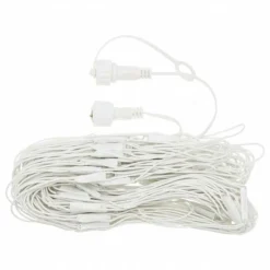 Lotti Eclairage D’Extérieur | - Filet lumineux 2x1m 120 led blanc chaud prolongeable 31v câble blanc ip44 smart connect