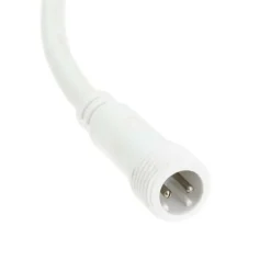 Lotti Eclairage D’Extérieur | - Guirlande guinguette extérieure câble blanc 5m 5 douilles e27 prolongeable ip44 luxa 230v