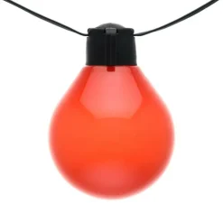 Lotti Eclairage D’Extérieur | - Guirlande guinguette multicolore câble illuminé 25 globes g50 10m