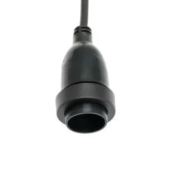 Lotti Eclairage D’Extérieur | - Guirlande guinguette stalactite 5m hauteur 30cm 8 douilles e27 cable noir luxa 230v ip44