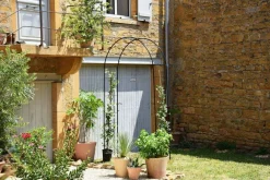 Louis Moulin - Arche basics tube rond 16 vitrail - 130x40x250 cm - noir