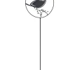 Louis Moulin - Déco de jardin à piquer en forme de hibou - 35x122,5cm - anthracite New
