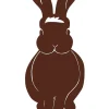 Louis Moulin - Figurine à piquer en forme de lapin - 17x43,5cm - fer vieilli Clearance