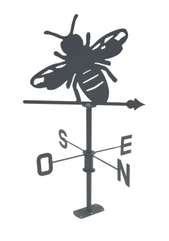 Louis Moulin Objets De Décoration | - Girouette abeille - 45x74 cm - anthracite