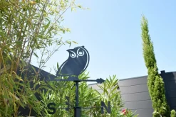 Louis Moulin Objets De Décoration | - Girouette hibou - 45x72,5 cm - anthracite