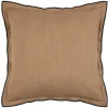 Lovely Casa Objets De Décoration | - - coussin coton volant plat feston noir