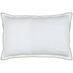 Lovely Casa - - coussin volant plat feston noir coton Hot
