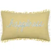 Lovely Casa Objets De Décoration | - - coussin rectangulaire happiness