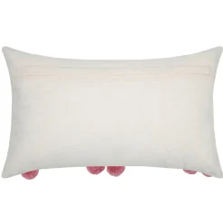Lovely Casa Objets De Décoration | - - coussin avec cerises en relief pompons