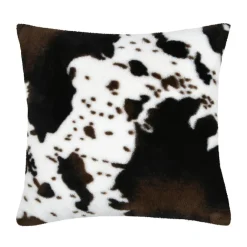 Lovely Casa - - coussin carré peau de vache Clearance