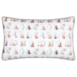 Lovely Casa Objets De Décoration | - - coussin rectangulaire enfant animaux de la forêt