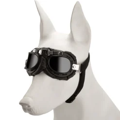 NA Colliers, Laisses Et Vêtements | Lunettes de soleil pour animaux mcboson, monture noire, verres gris