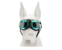 NA Colliers, Laisses Et Vêtements | Lunettes de soleil pour animaux mcboson, monture bleue, verres gris