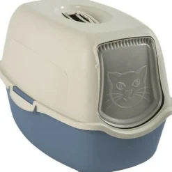 Aucune Paniers, Transports Et Chatières | Maison de toilette - rotho - bleu & blanc (pp recyclé)