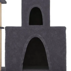 Maison Exclusive - Arbre à chat avec griffoirs en sisal gris foncé 83 cm Discount