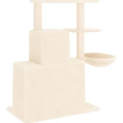Maison Exclusive - Arbre à chat avec griffoirs en sisal crème 83 cm Hot