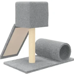 Maison Exclusive - Arbre à chat avec griffoir en sisal gris clair 59 cm Online