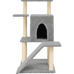 Maison Exclusive - Arbre à chat avec griffoirs en sisal gris clair 97 cm Discount
