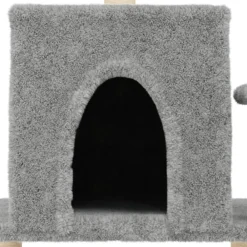 Maison Exclusive Arbres À Chat Et Jouets | - Arbre à chat avec griffoirs en sisal gris clair 122 cm