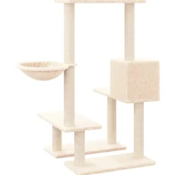 Maison Exclusive - Arbre à chat avec griffoirs en sisal crème 94,5 cm Sale