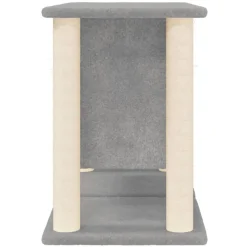 Maison Exclusive Arbres À Chat Et Jouets | - Arbre à chat avec griffoirs en sisal gris foncé 190 cm