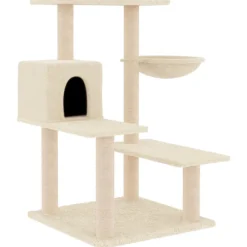 Maison Exclusive Arbres À Chat Et Jouets | - Arbre à chat avec griffoirs en sisal gris foncé 162 cm