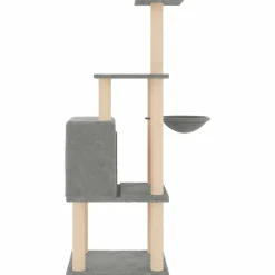 Maison Exclusive Arbres À Chat Et Jouets | - Arbre à chat avec griffoirs en sisal crème 82 cm