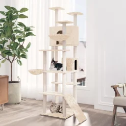 Maison Exclusive - Arbre à chat avec griffoirs en sisal crème 191 cm Sale