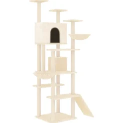 Maison Exclusive - Arbre à chat avec griffoirs en sisal crème 191 cm Sale