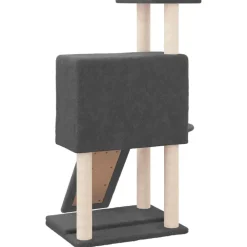 Maison Exclusive Arbres À Chat Et Jouets | - Arbre à chat avec griffoirs en sisal crème 72 cm