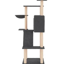 Maison Exclusive Arbres À Chat Et Jouets | - Arbre à chat avec griffoirs en sisal crème 73 cm