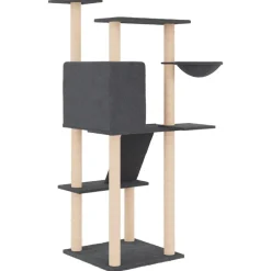 Maison Exclusive Arbres À Chat Et Jouets | - Arbre à chat avec griffoirs en sisal crème 73 cm