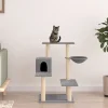 Maison Exclusive - Arbre à chat avec griffoirs en sisal gris clair 82,5 cm New