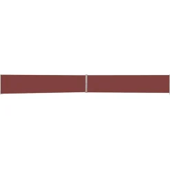 Maison Exclusive - Auvent latéral rétractable de patio 140x1200 cm marron Outlet
