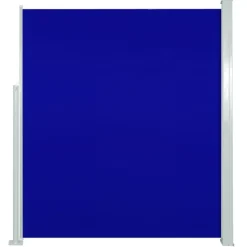 Maison Exclusive - Auvent latéral rétractable de patio 160x300 cm bleu Outlet