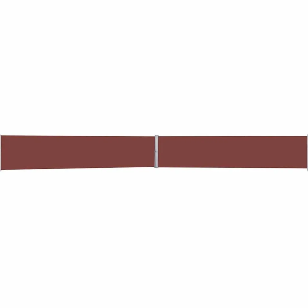 Maison Exclusive - Auvent latéral rétractable de patio 170x1200 cm marron Hot