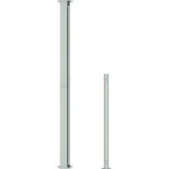 Maison Exclusive - Auvent latéral rétractable de patio 180x300 cm crème Clearance