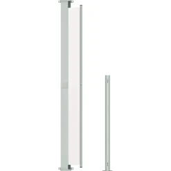 Maison Exclusive - Auvent latéral rétractable de patio 180x300 cm crème Clearance