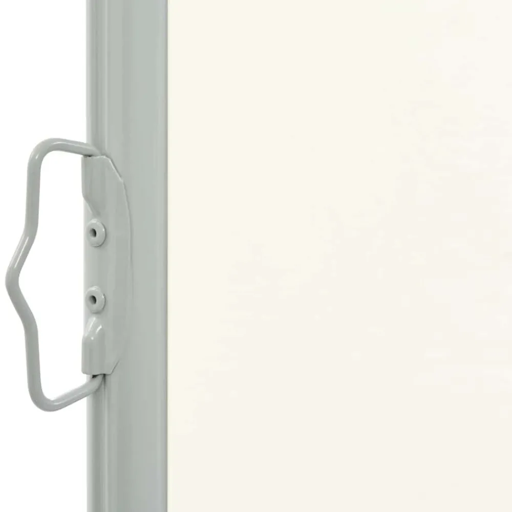 Maison Exclusive - Auvent latéral rétractable de patio 120 x 300 cm blanc cassé New