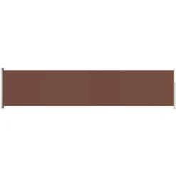Maison Exclusive Parasols, Voiles D’Ombrage | - Auvent latéral rétractable de patio 140x600 cm marron